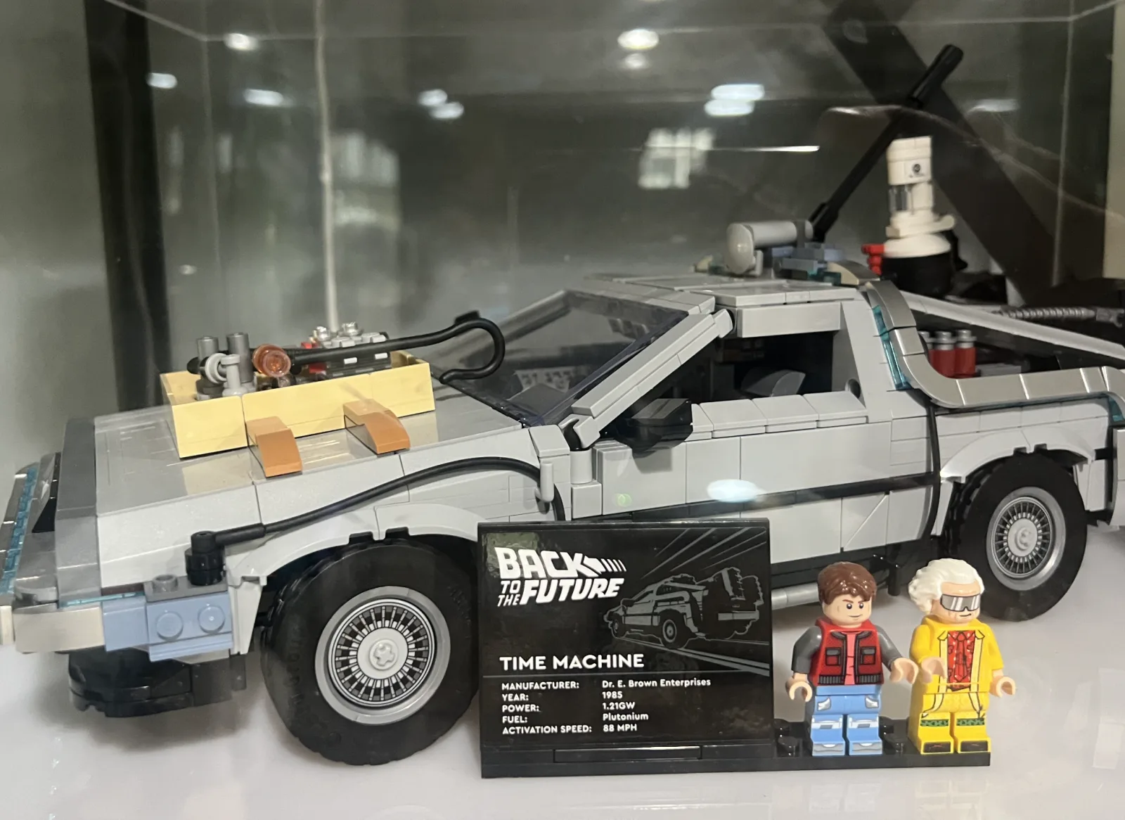 LEGO Icons Back to the Future Time Machine